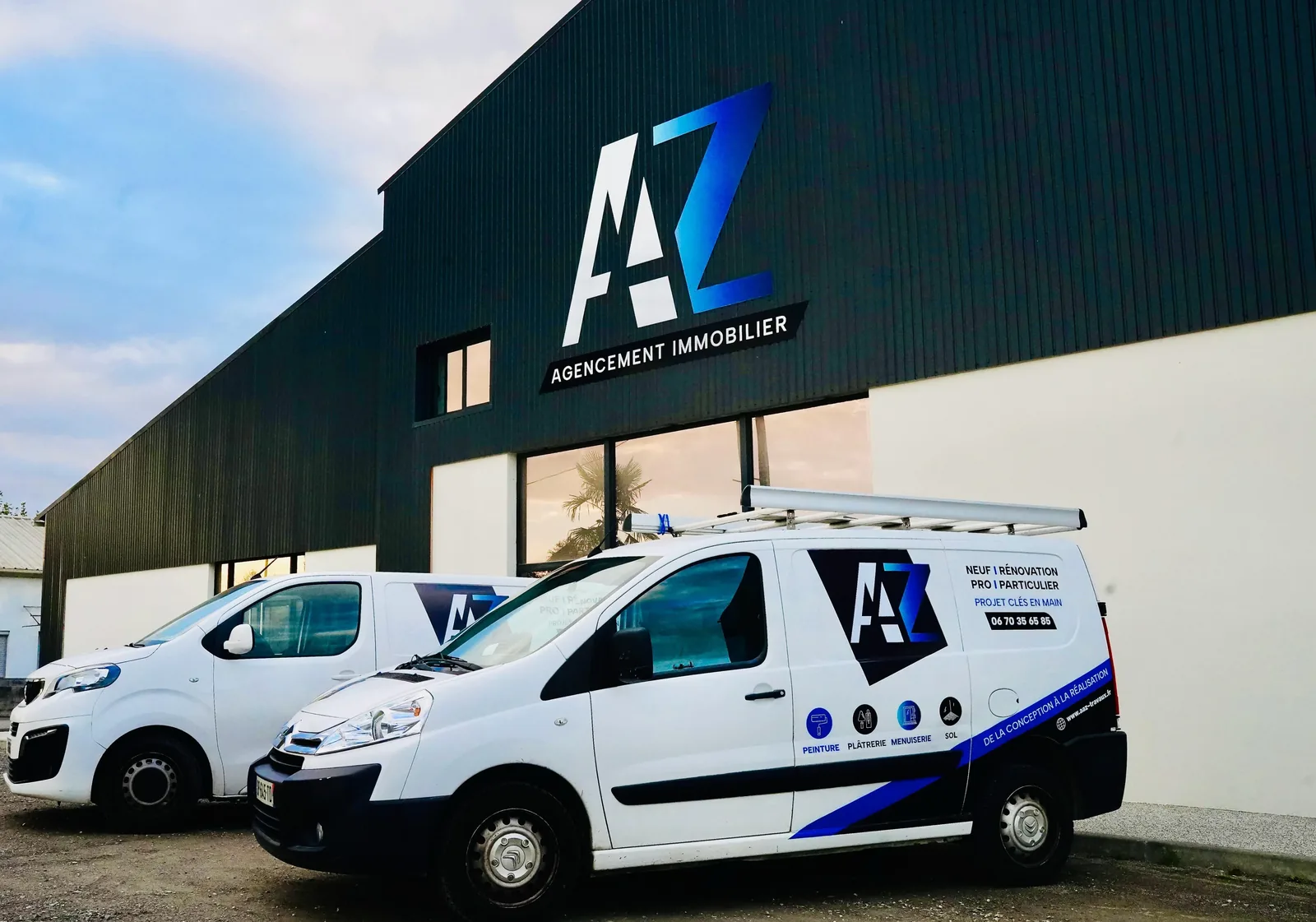 AAZ Agencement | site web